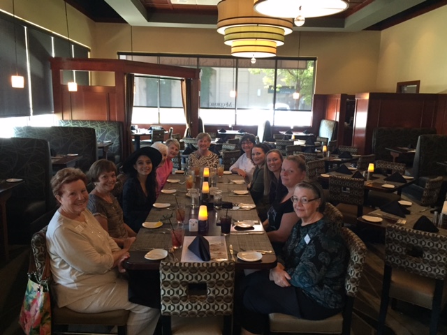 August Scholarship Luncheon with Sierra College students and Board Members